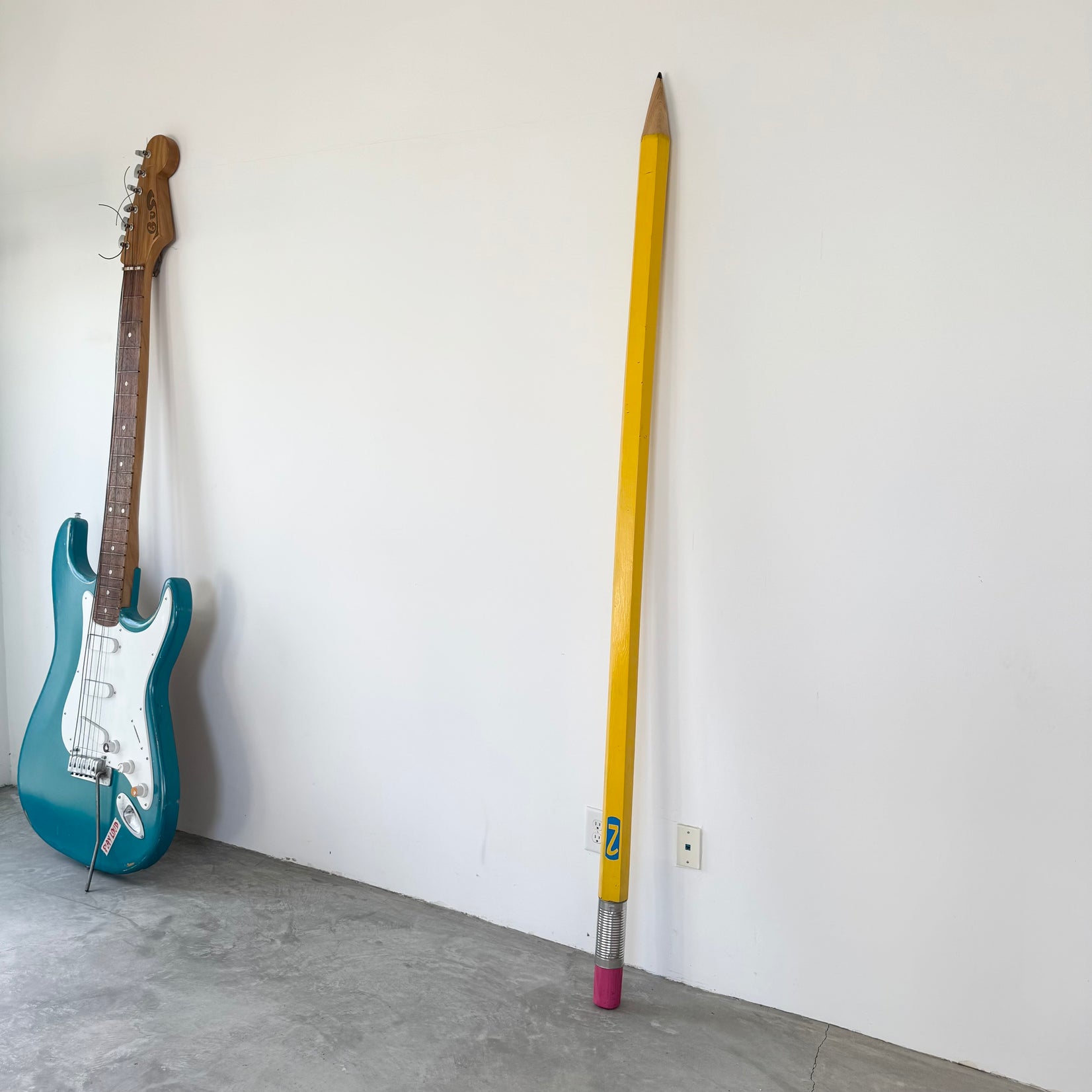 8 Foot Tall Pop Art Wood Pencil