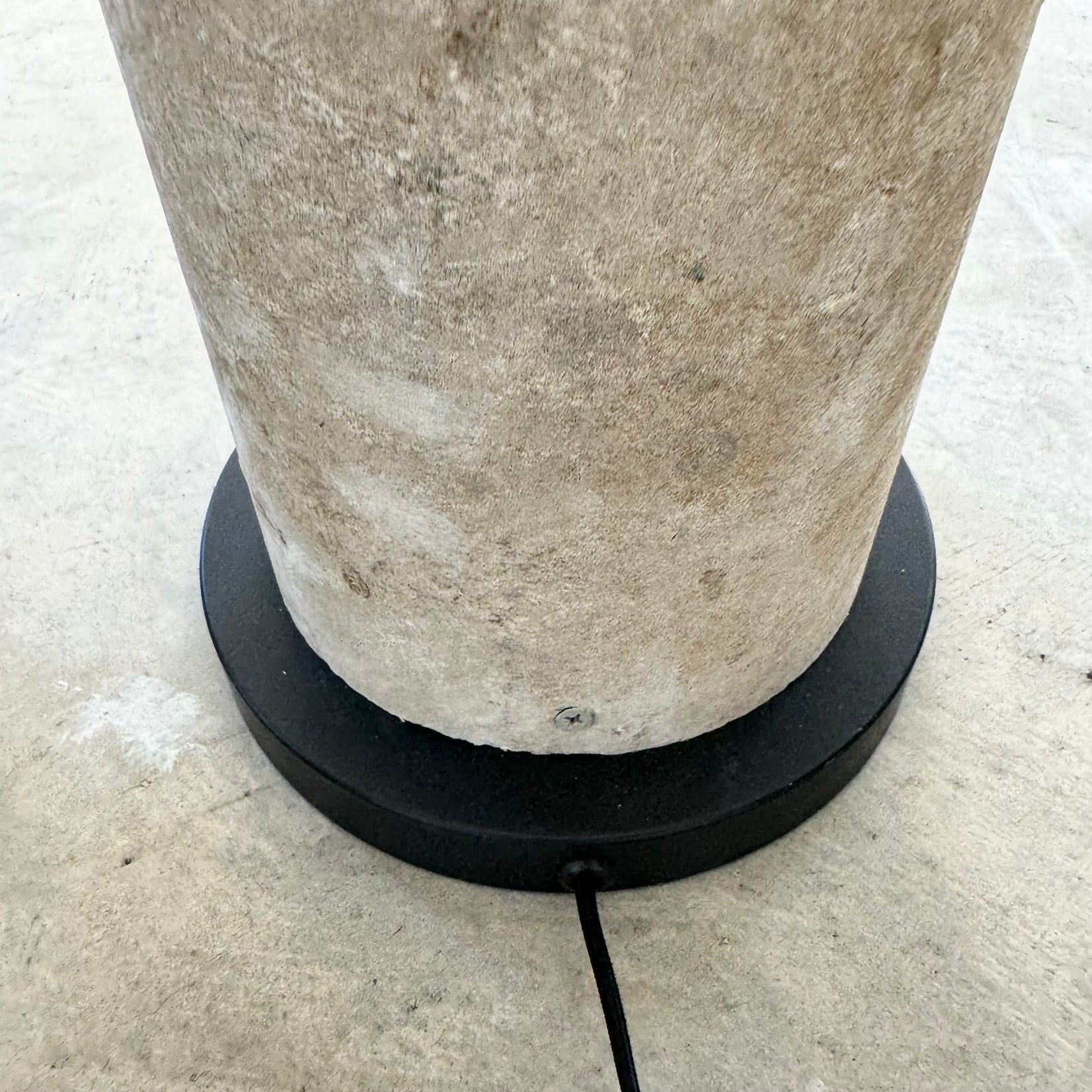 Set of 3 Concrete Table Lamps