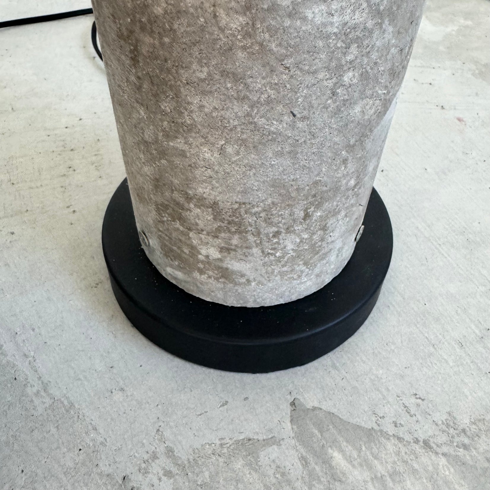 Set of 3 Concrete Table Lamps