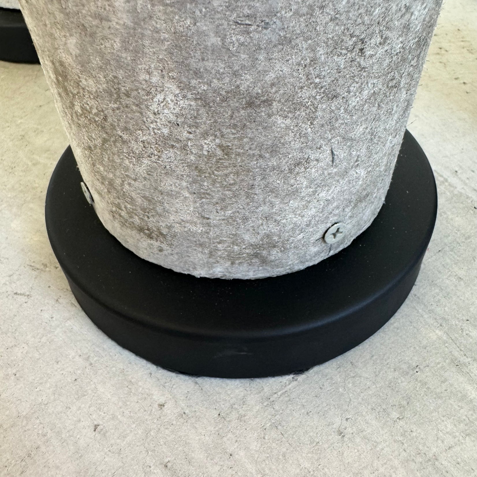 Set of 3 Concrete Table Lamps