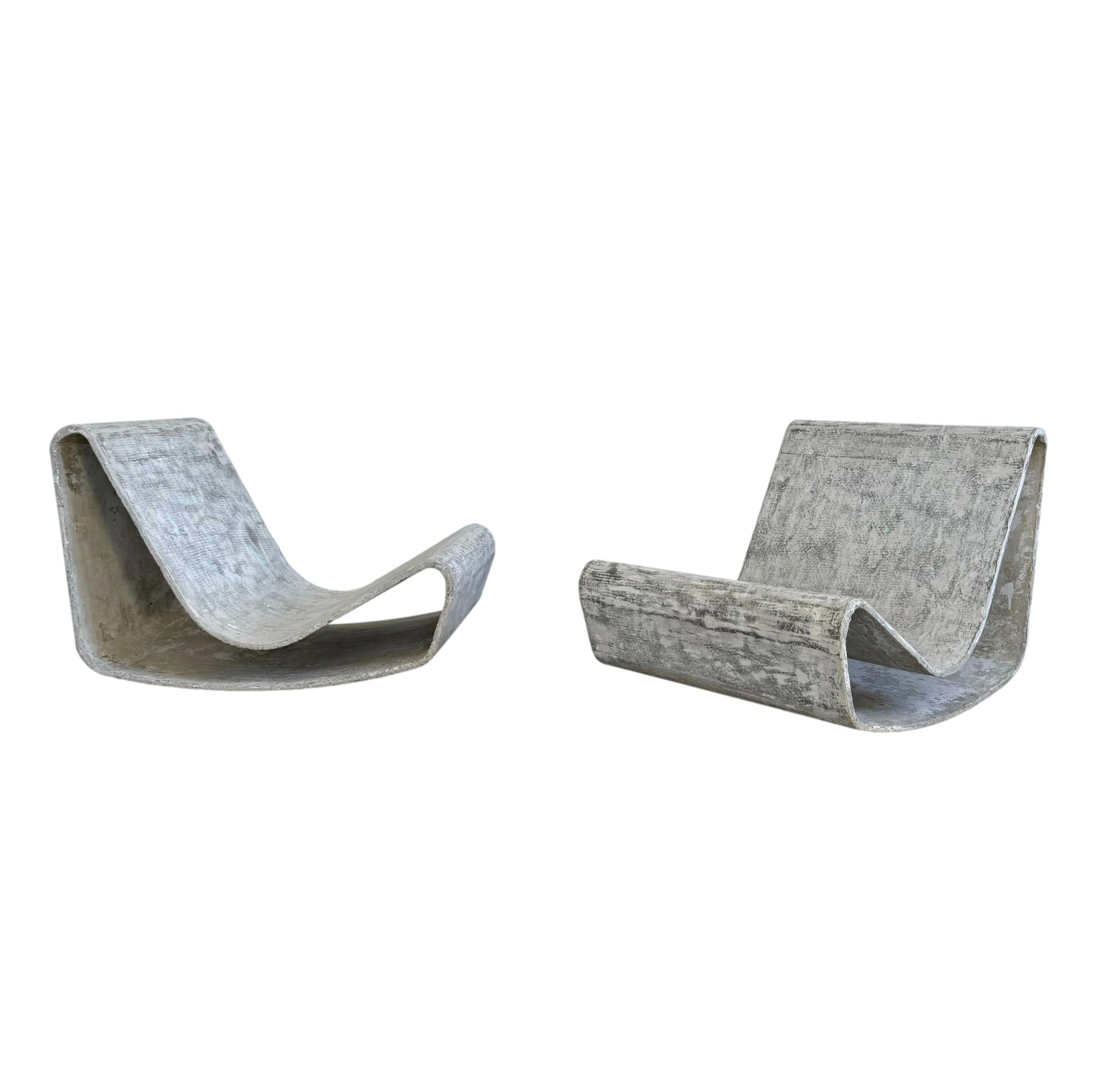 Concrete Loop Chairs