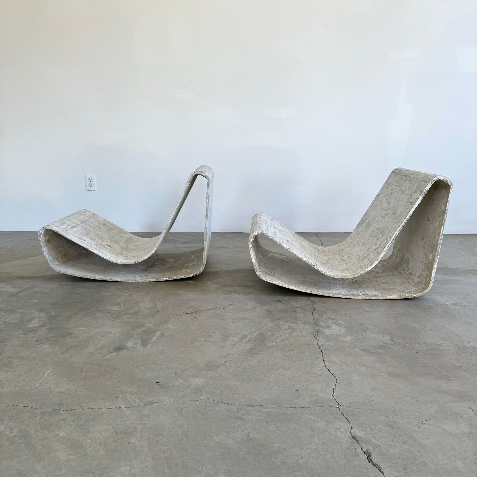 Concrete Loop Chairs