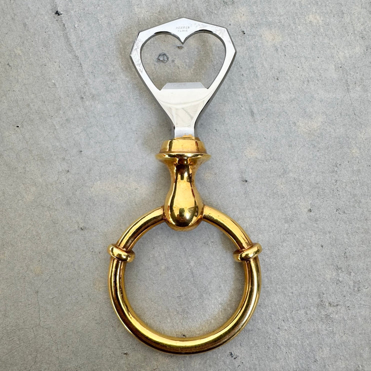 Hermès Brass and Steel Bottle Opener
