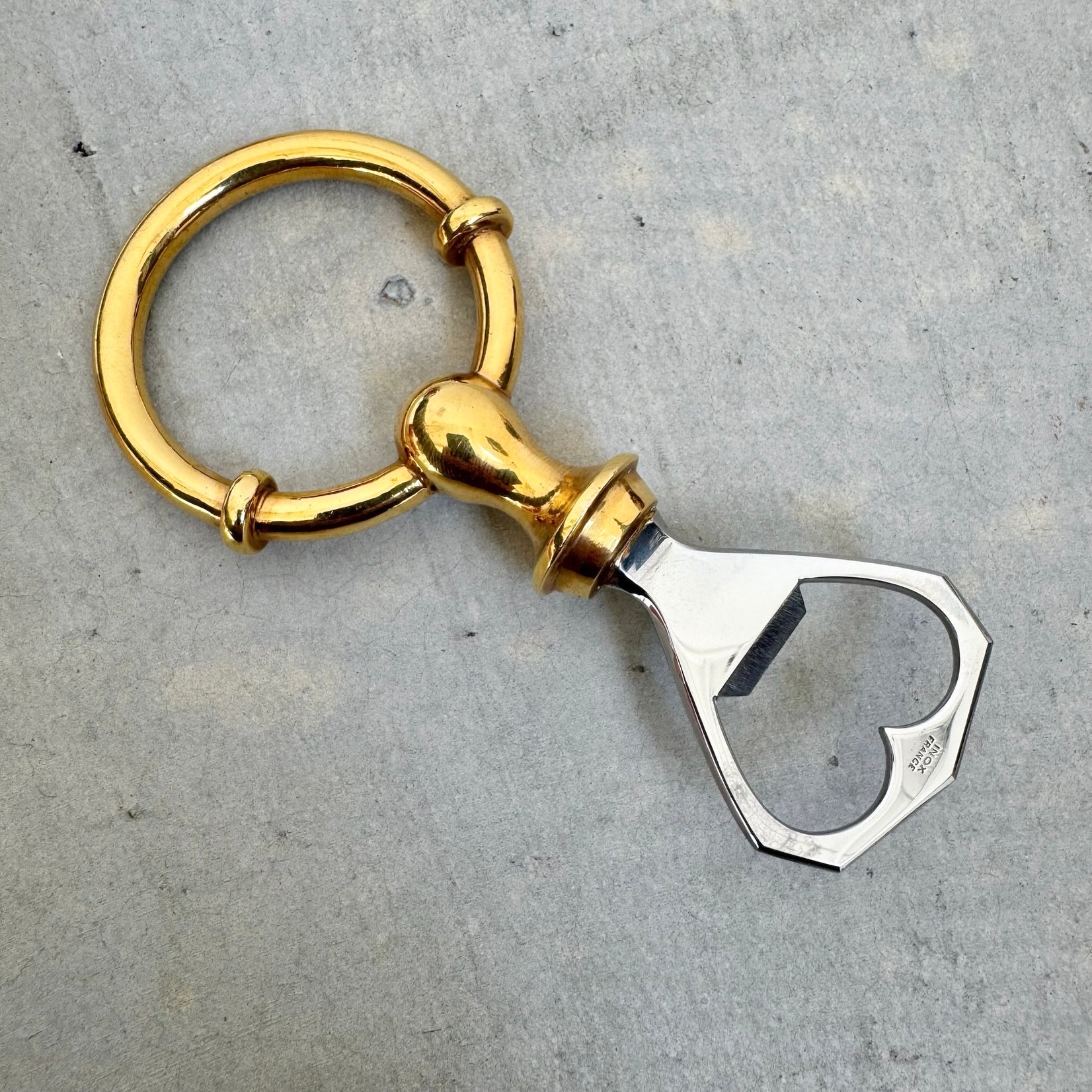 Hermès Brass and Steel Bottle Opener
