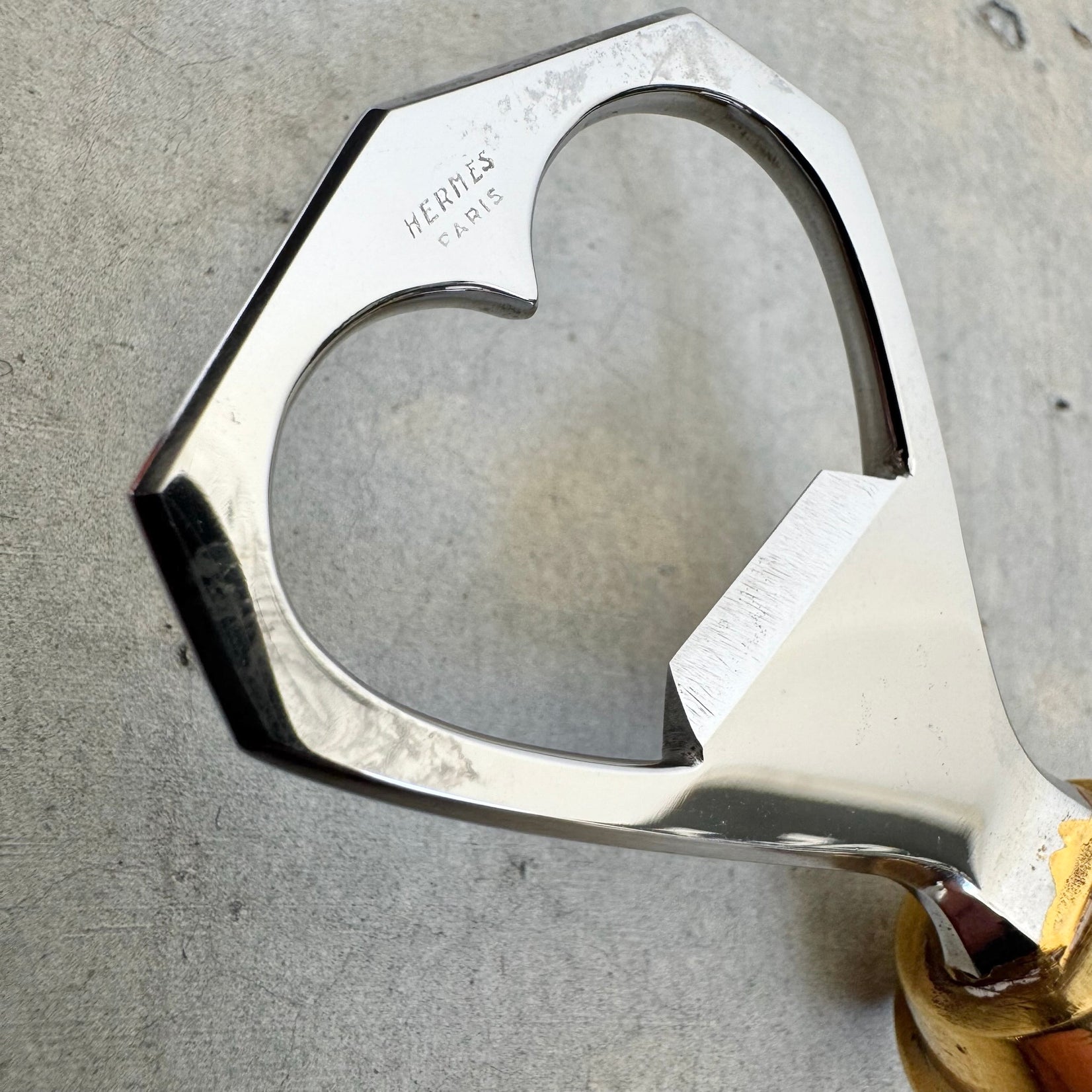 Hermès Brass and Steel Bottle Opener