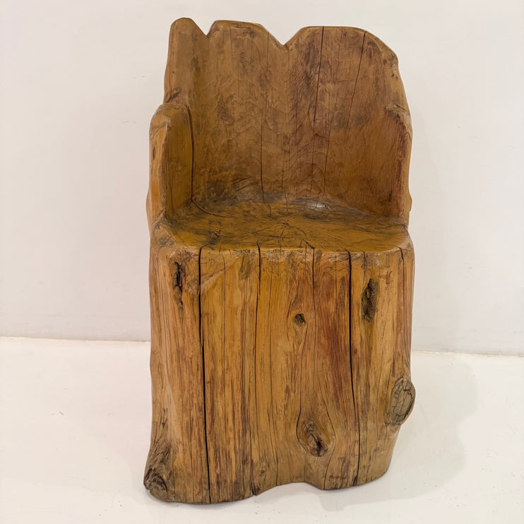 Pine Stump Chair