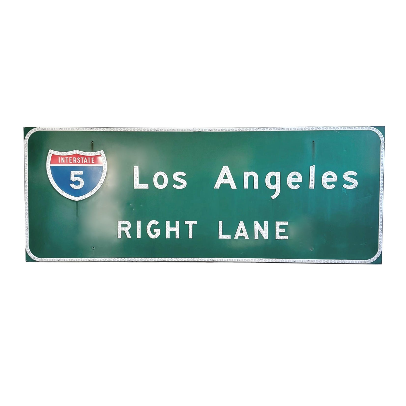 Massive"Los Angeles" Highway Sign