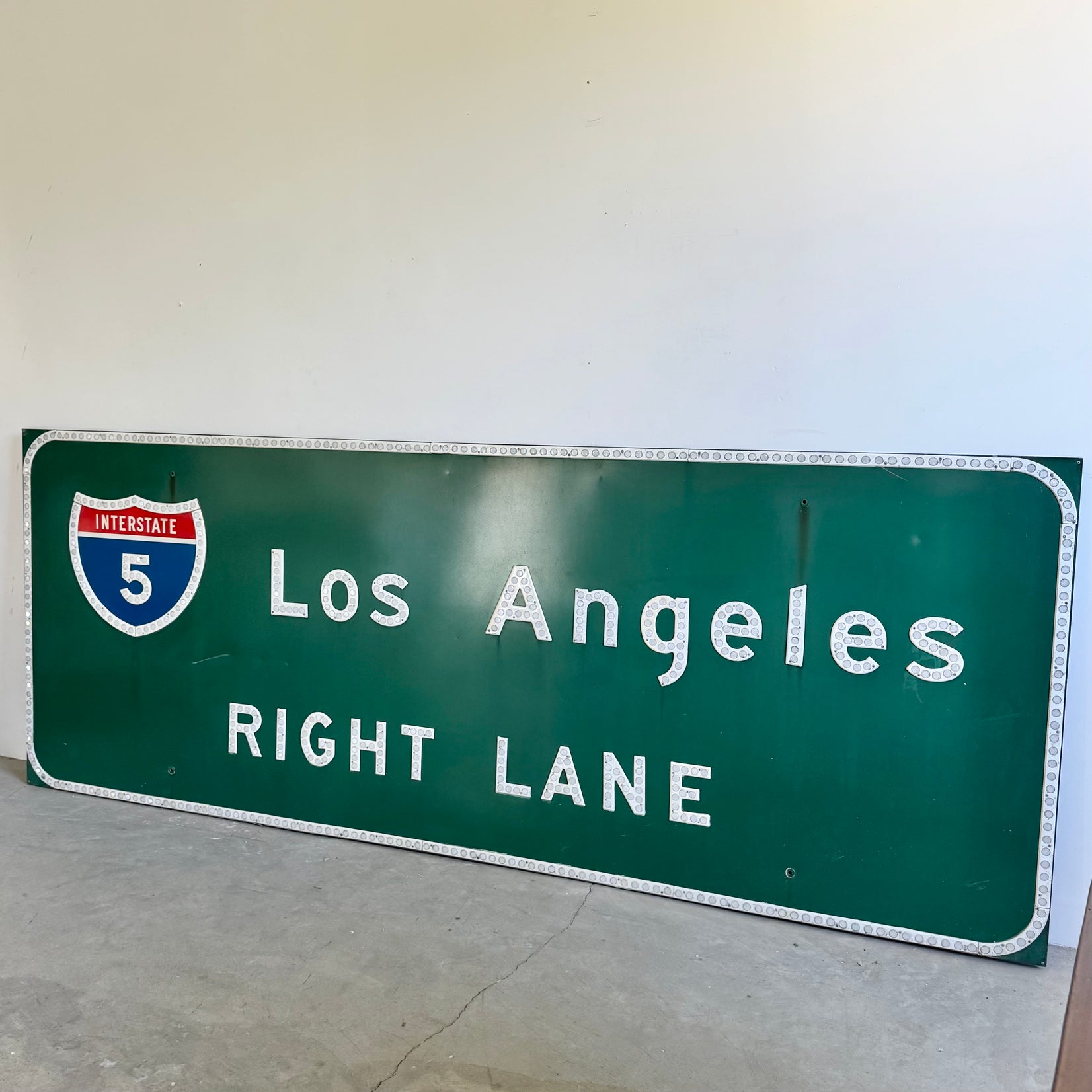Massive"Los Angeles" Highway Sign