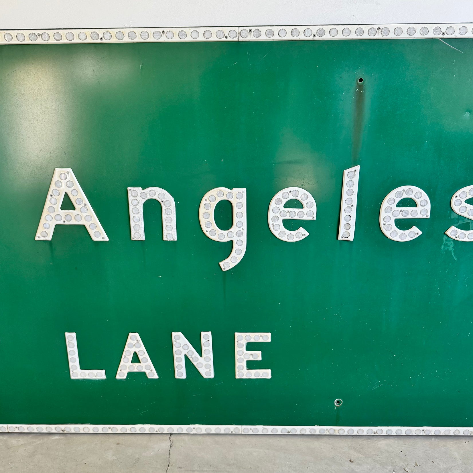 Massive"Los Angeles" Highway Sign