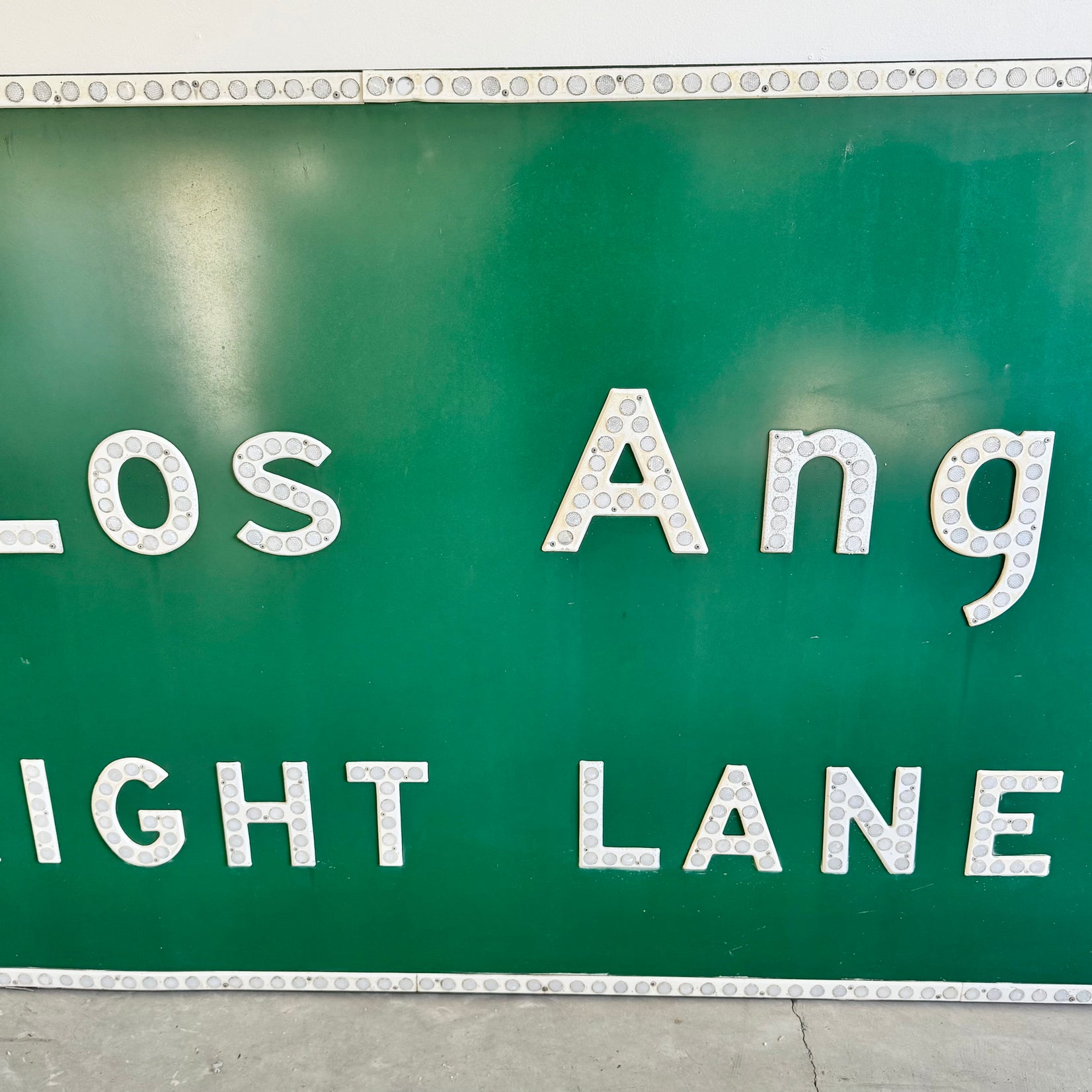 Massive"Los Angeles" Highway Sign
