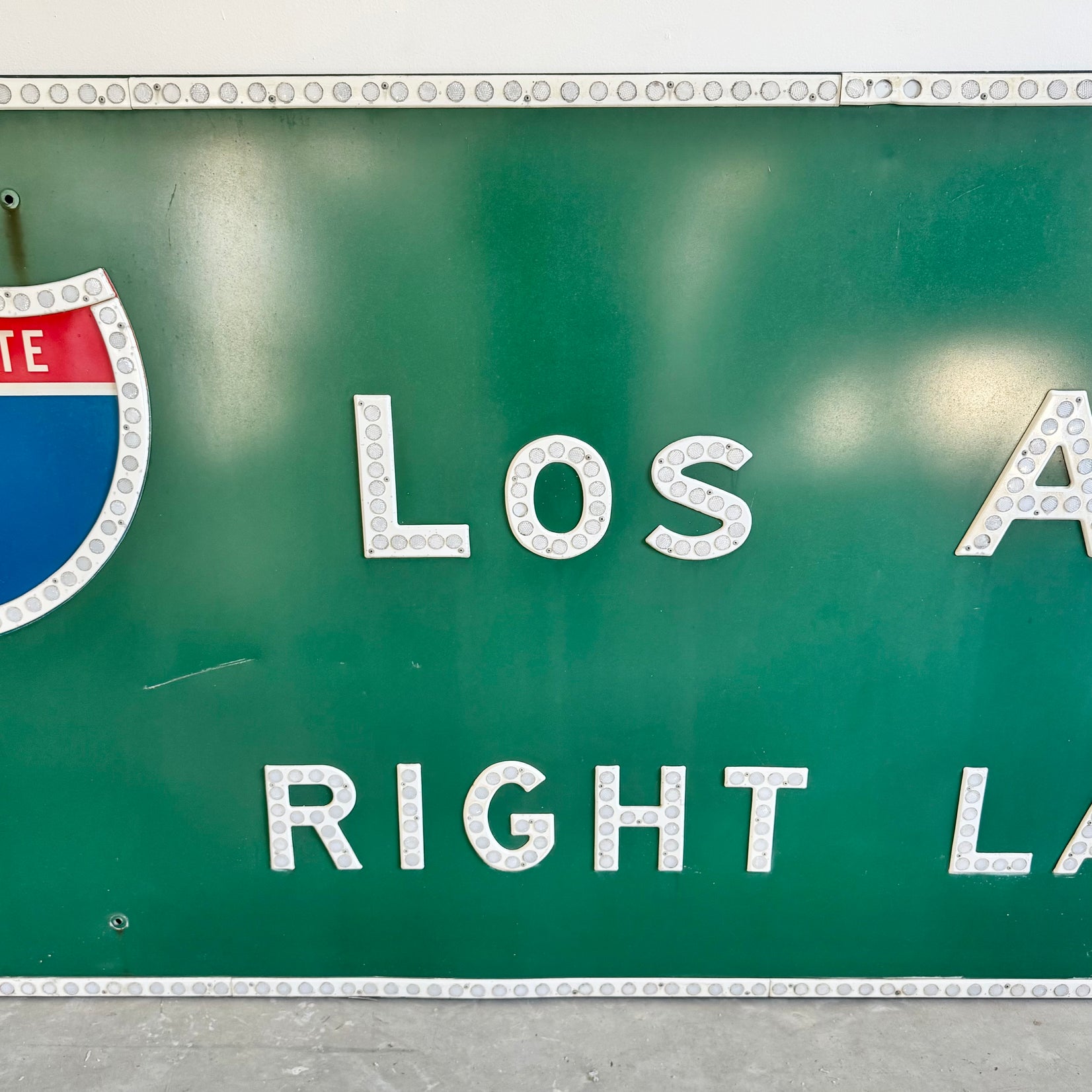 Massive"Los Angeles" Highway Sign