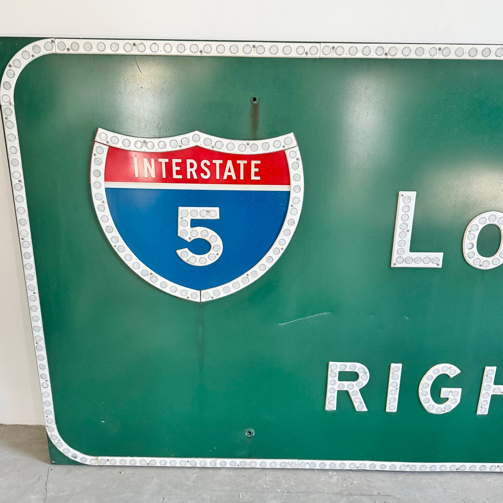 Massive"Los Angeles" Highway Sign