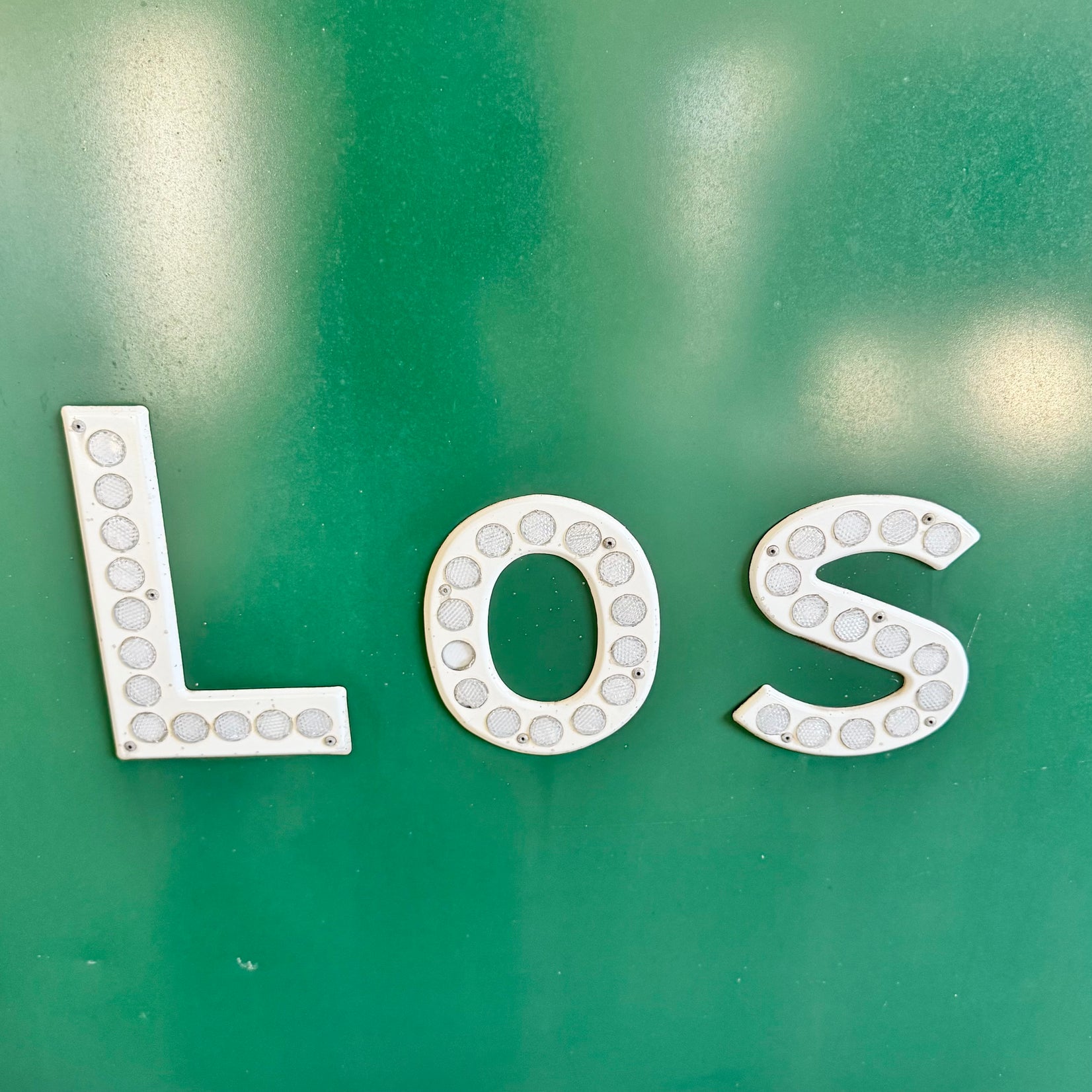 Massive"Los Angeles" Highway Sign