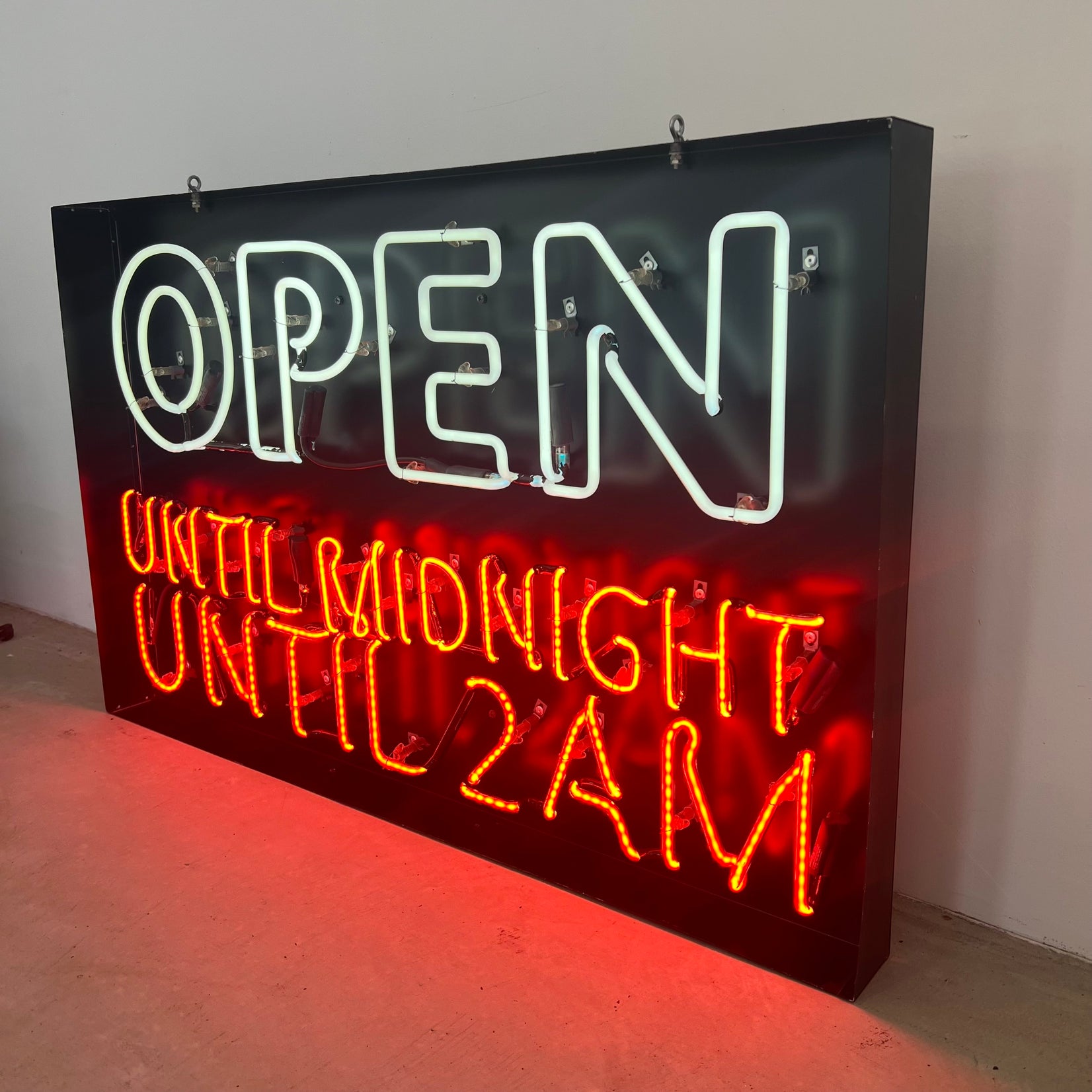OPEN LATE Neon Sign