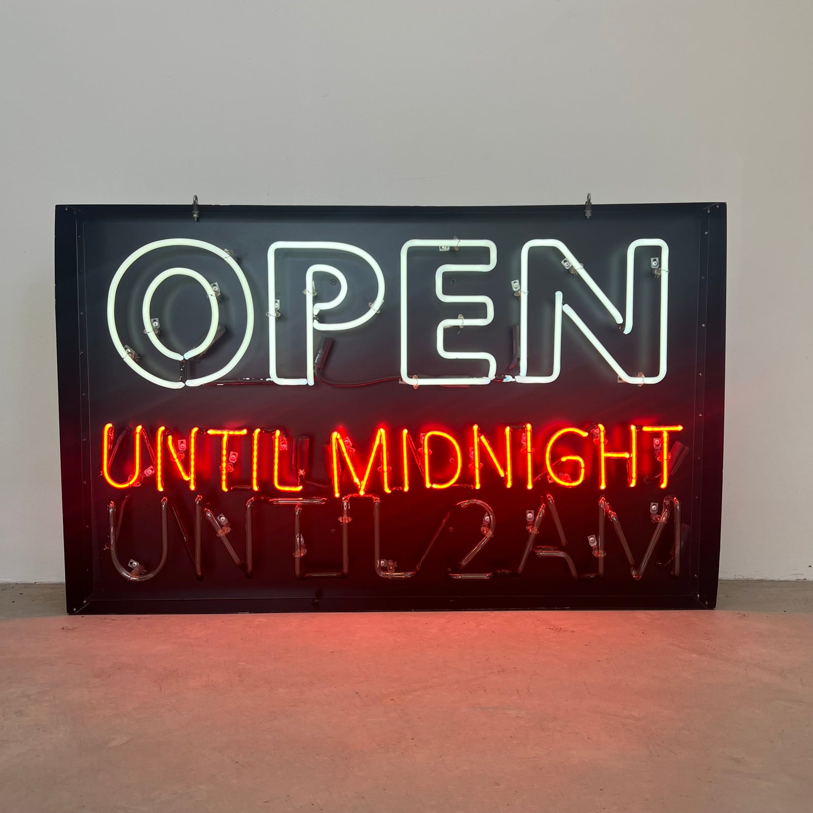 OPEN LATE Neon Sign