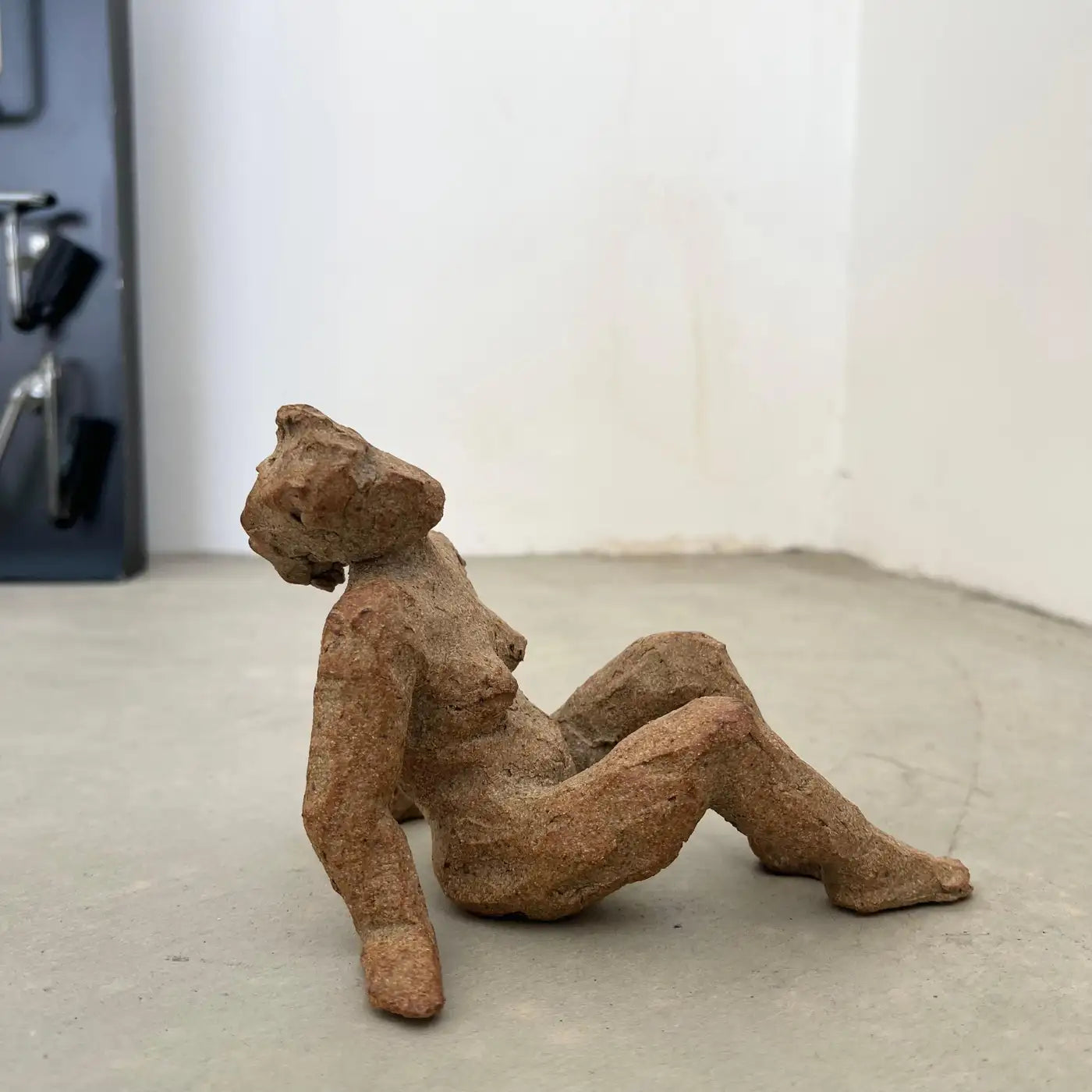 Pair of Sculptural Figures in Stoneware, 2025, US