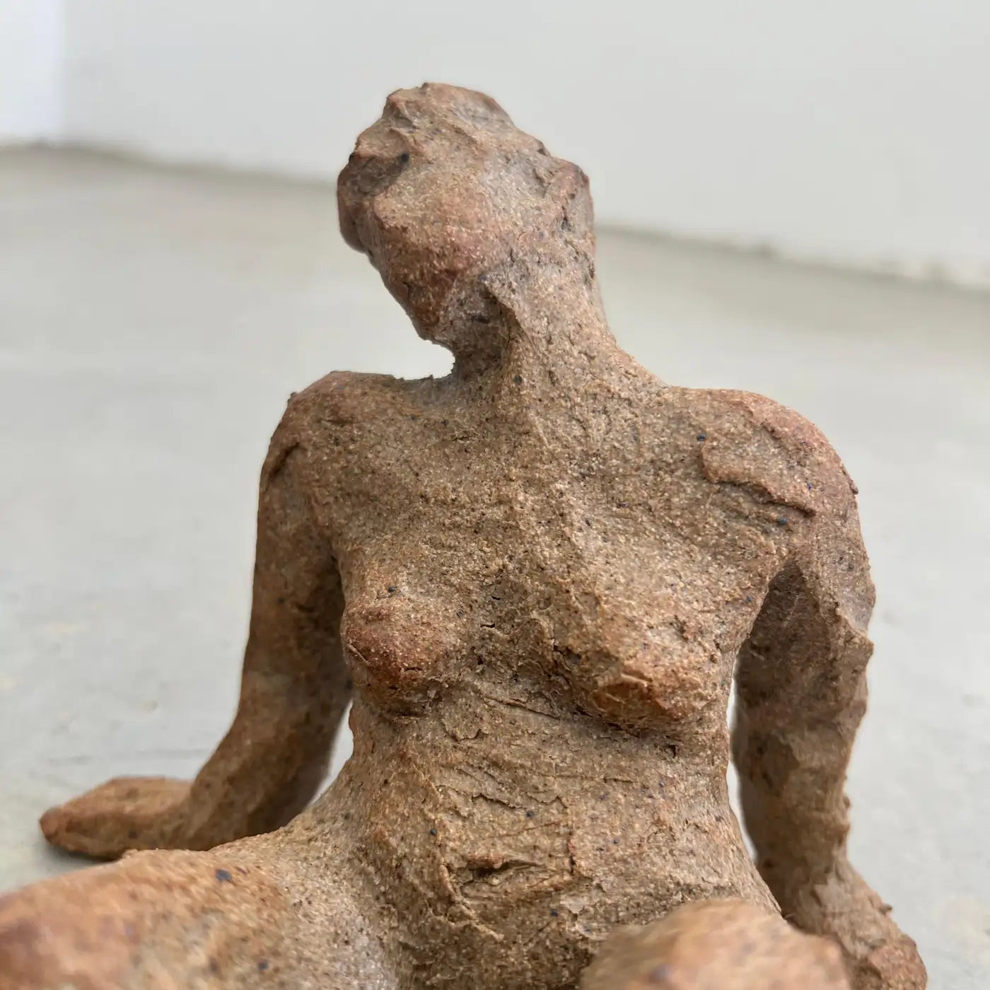 Pair of Sculptural Figures in Stoneware, 2025, US