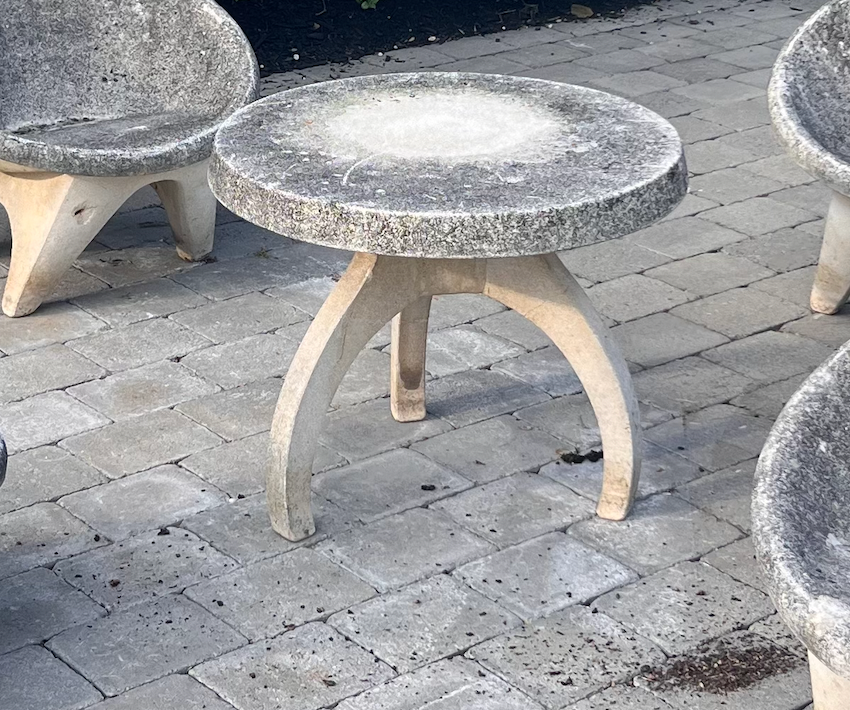 Sculptural Concrete Table