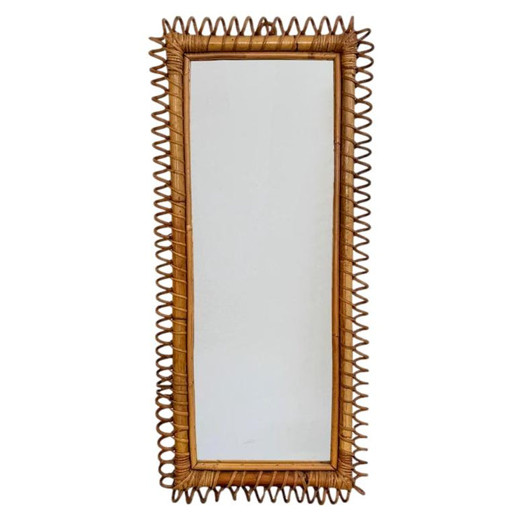 Rattan Mirror
