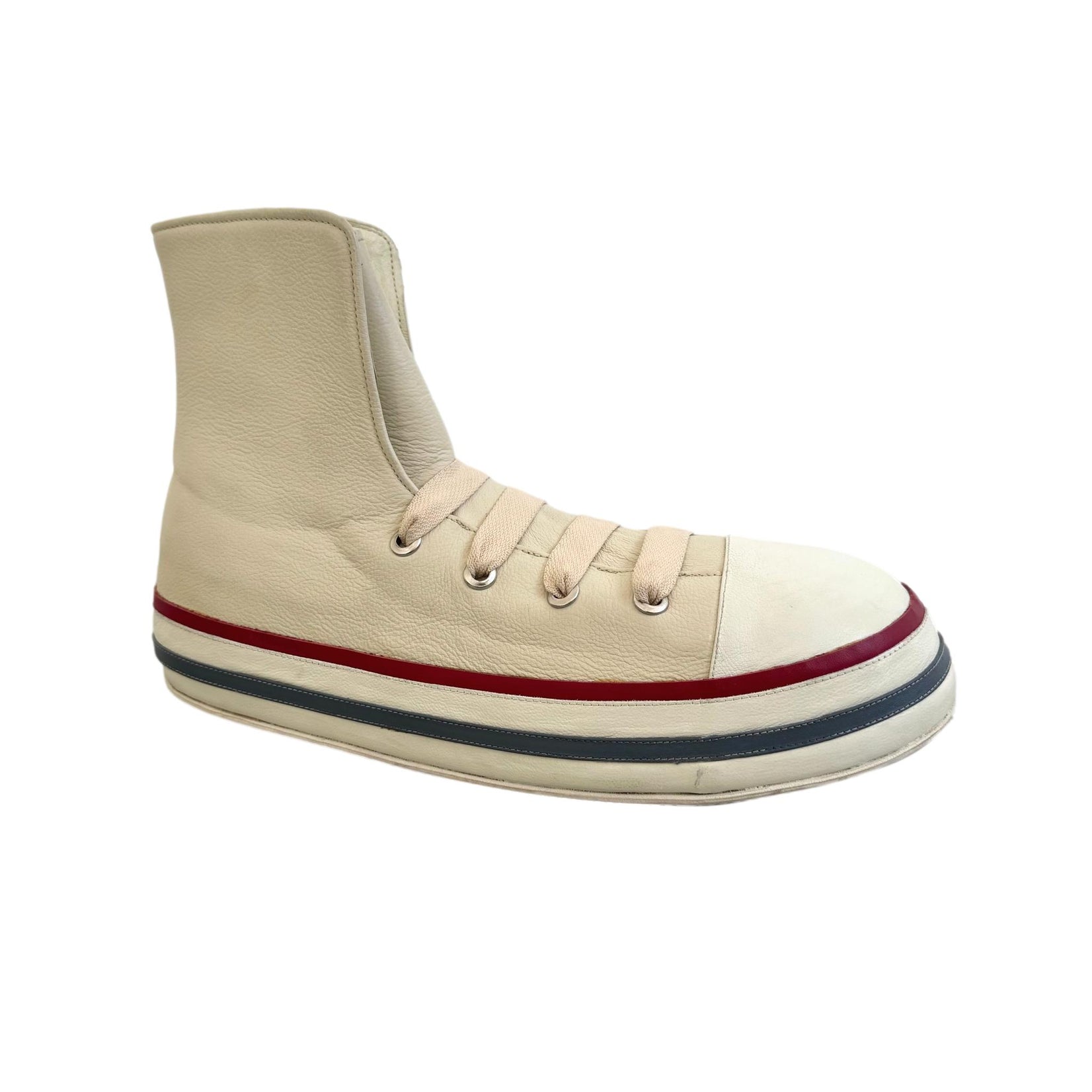 Pop Art Oversized Leather Sneaker