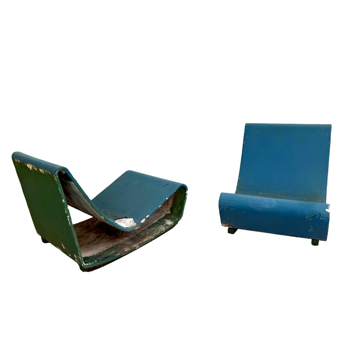 Concrete Loop Chairs