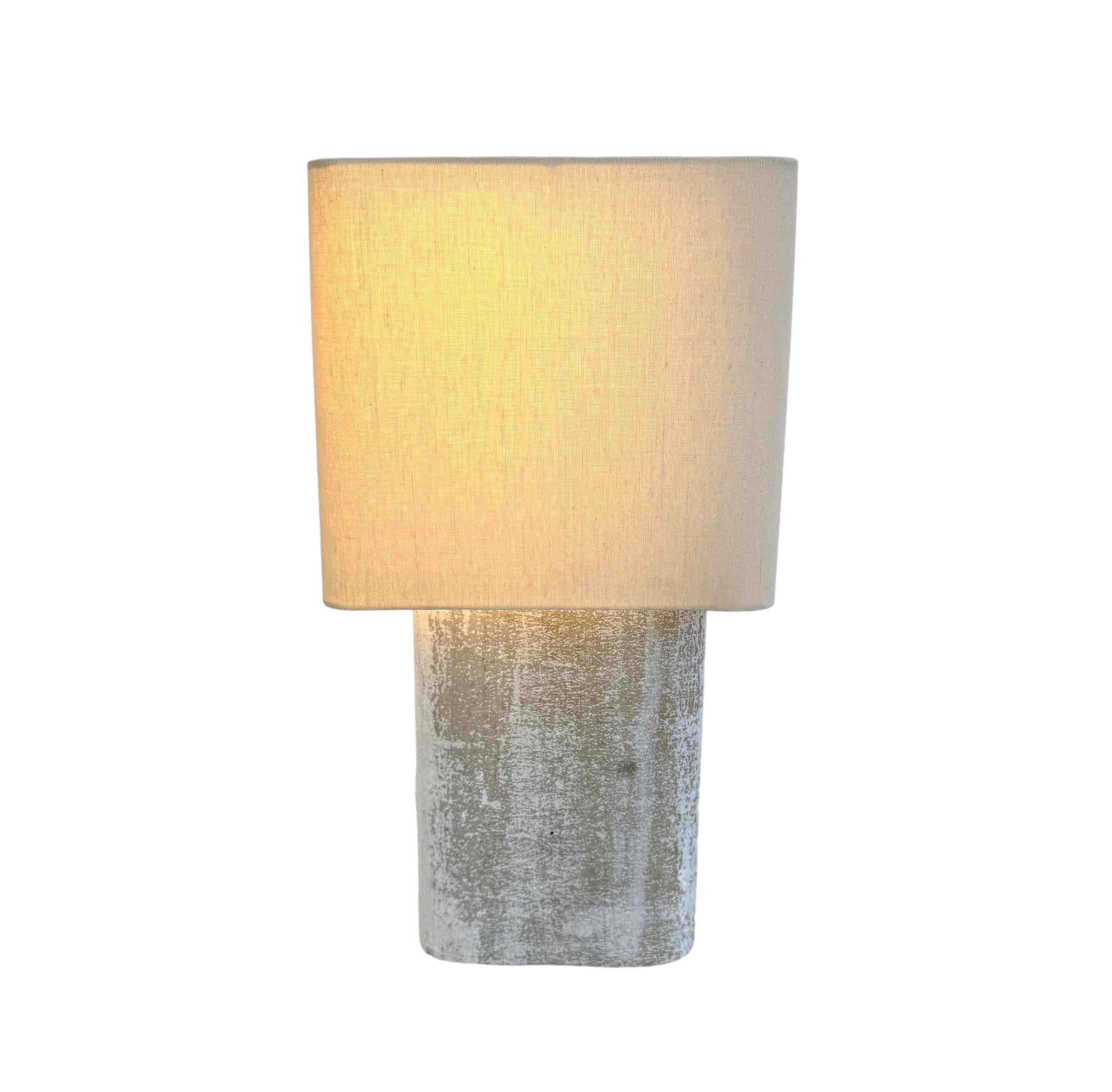 Large Concrete Table Lamp