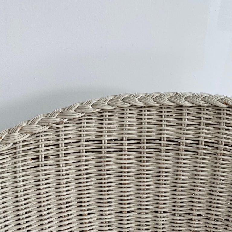 Pair of Wicker Pod Chairs