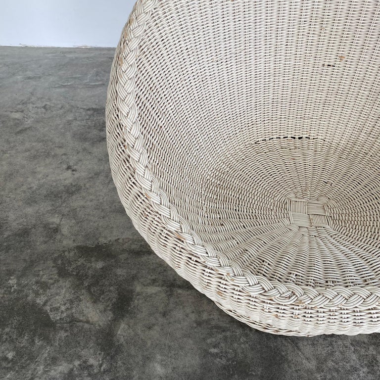 Pair of Wicker Pod Chairs