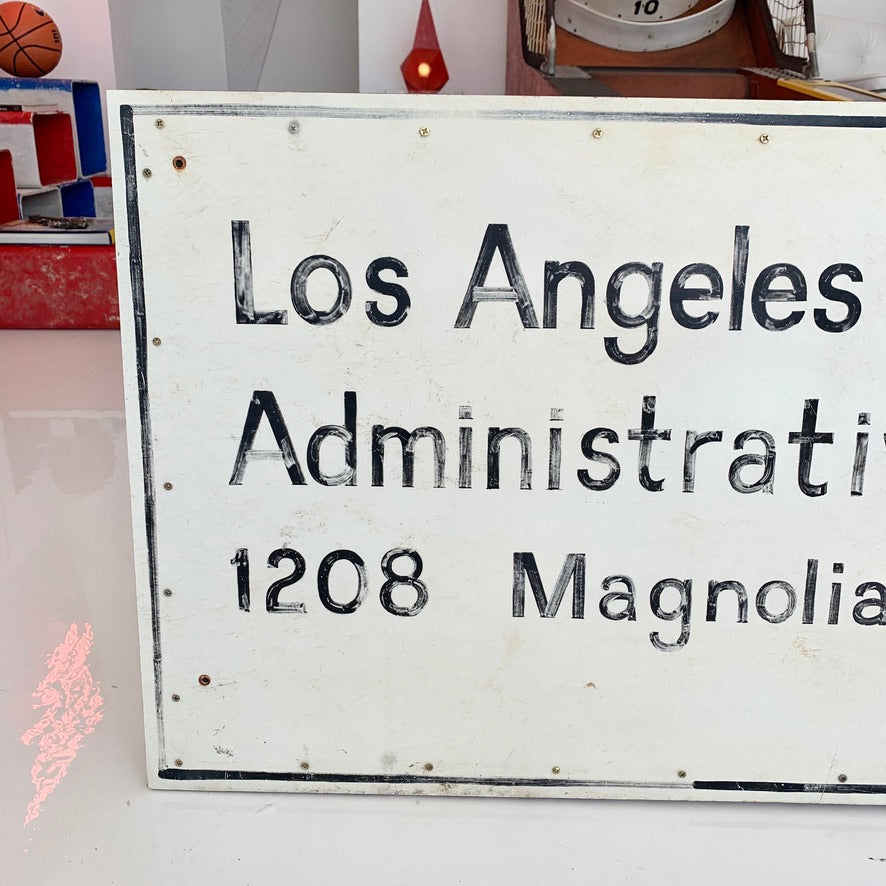 Los Angeles Unified School District Sign