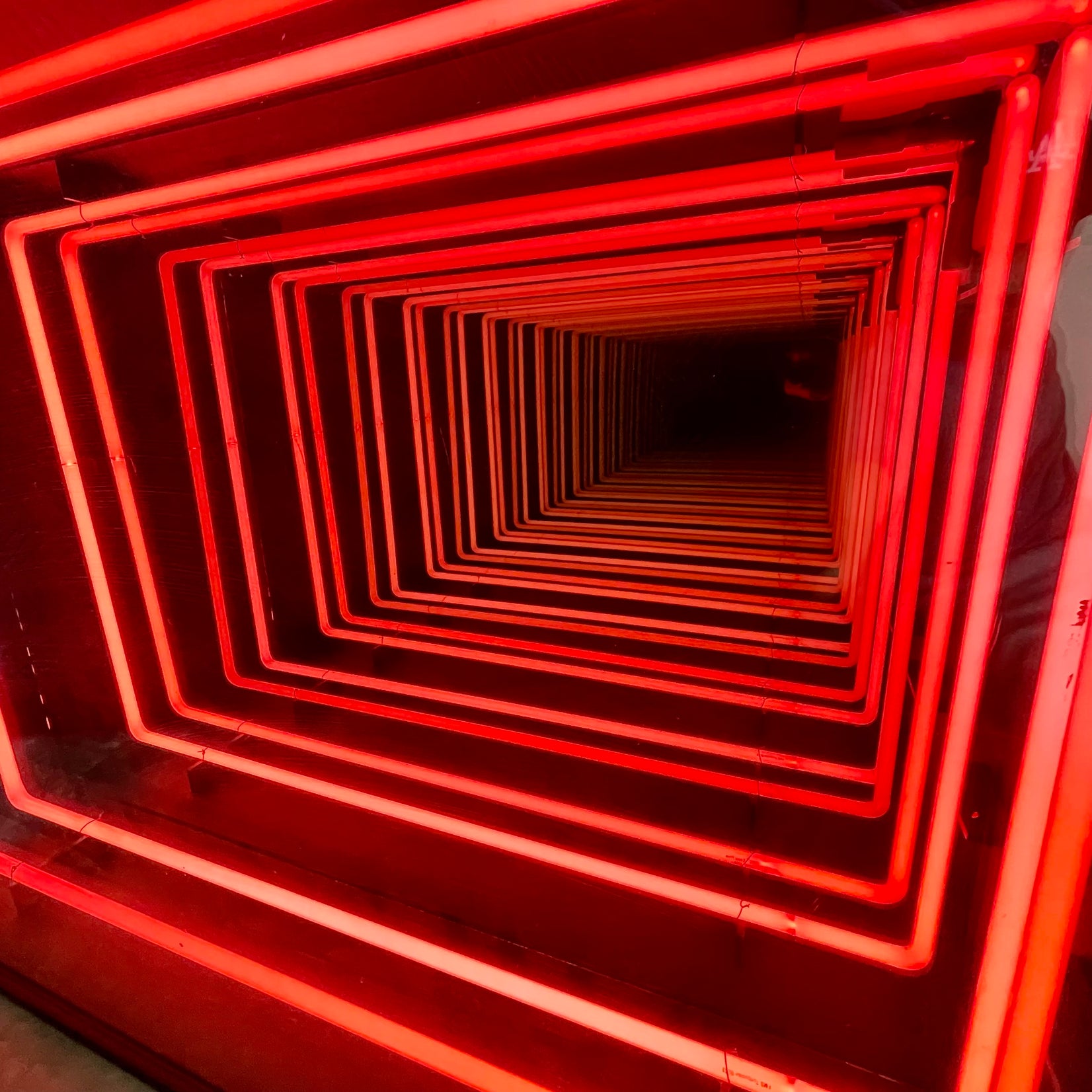 Neon Infinity Mirror by Merit Los Angeles