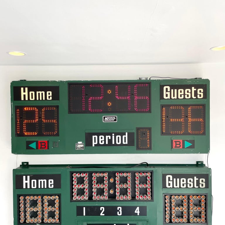 Nevco LED Basketball Scoreboard, 2000s USA