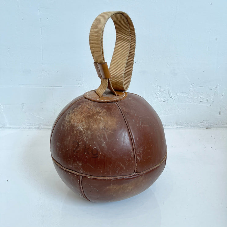 Belgian Leather Ball Weight