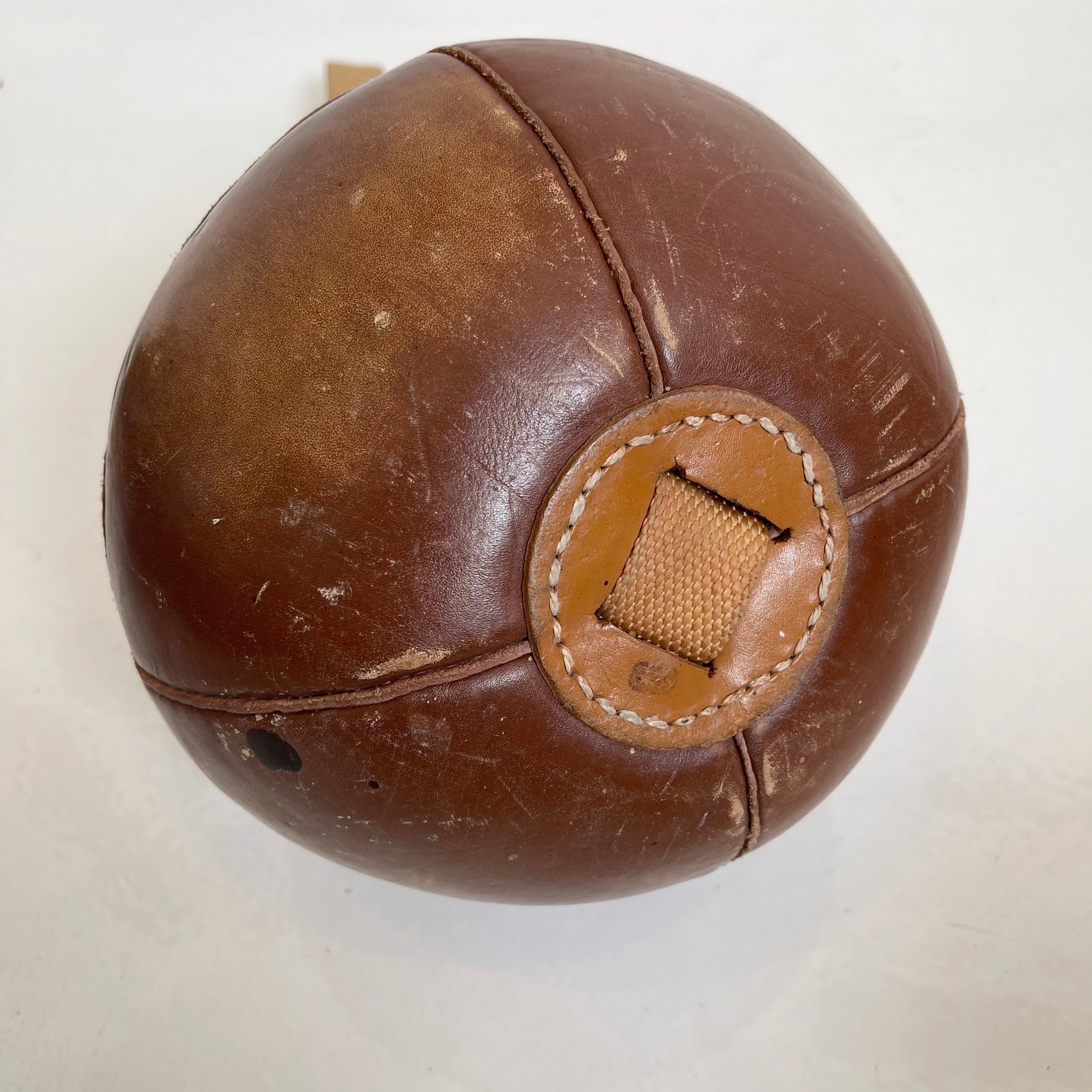 Belgian Leather Ball Weight