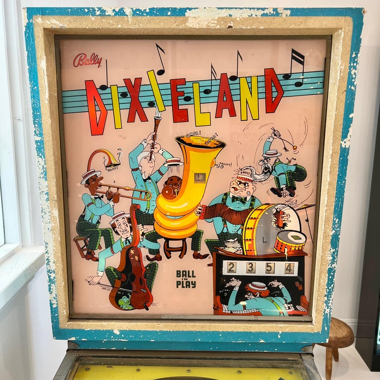 Bally's 'DIXIELAND' Pinball Arcade Game