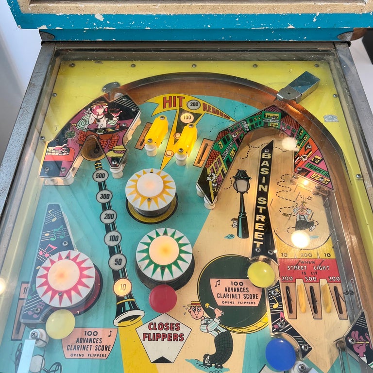 Bally's 'DIXIELAND' Pinball Arcade Game