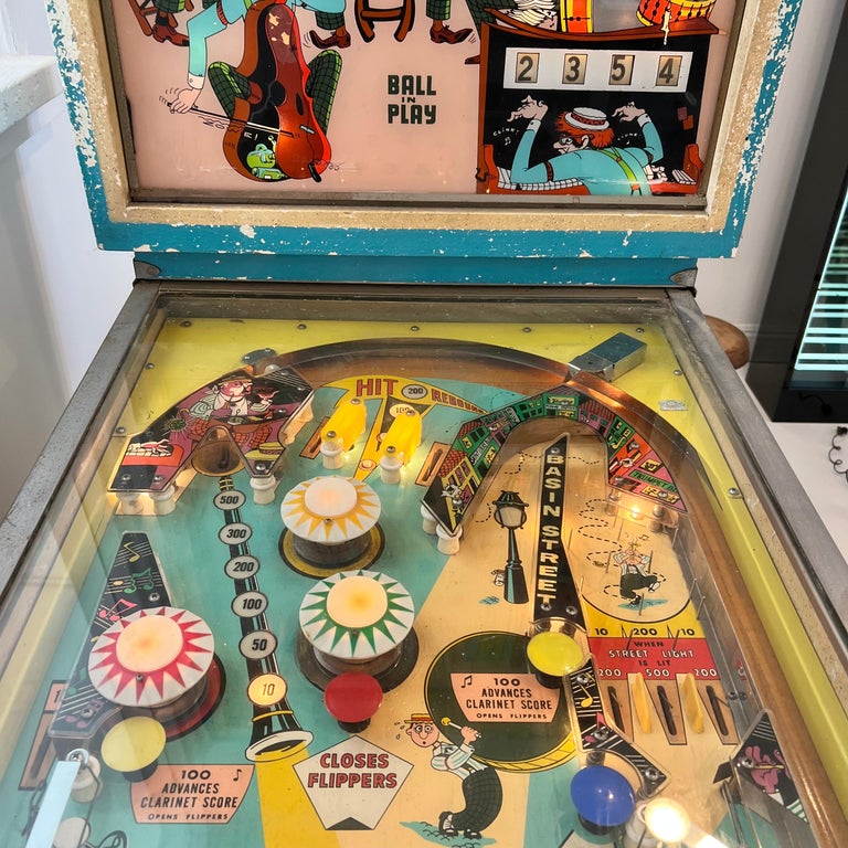 Bally's 'DIXIELAND' Pinball Arcade Game