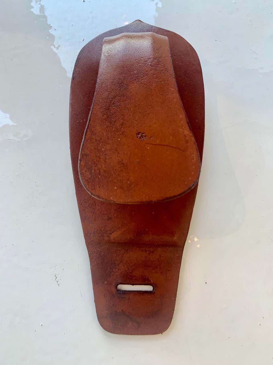 Jacques Adnet Style Saddle Leather Hooks