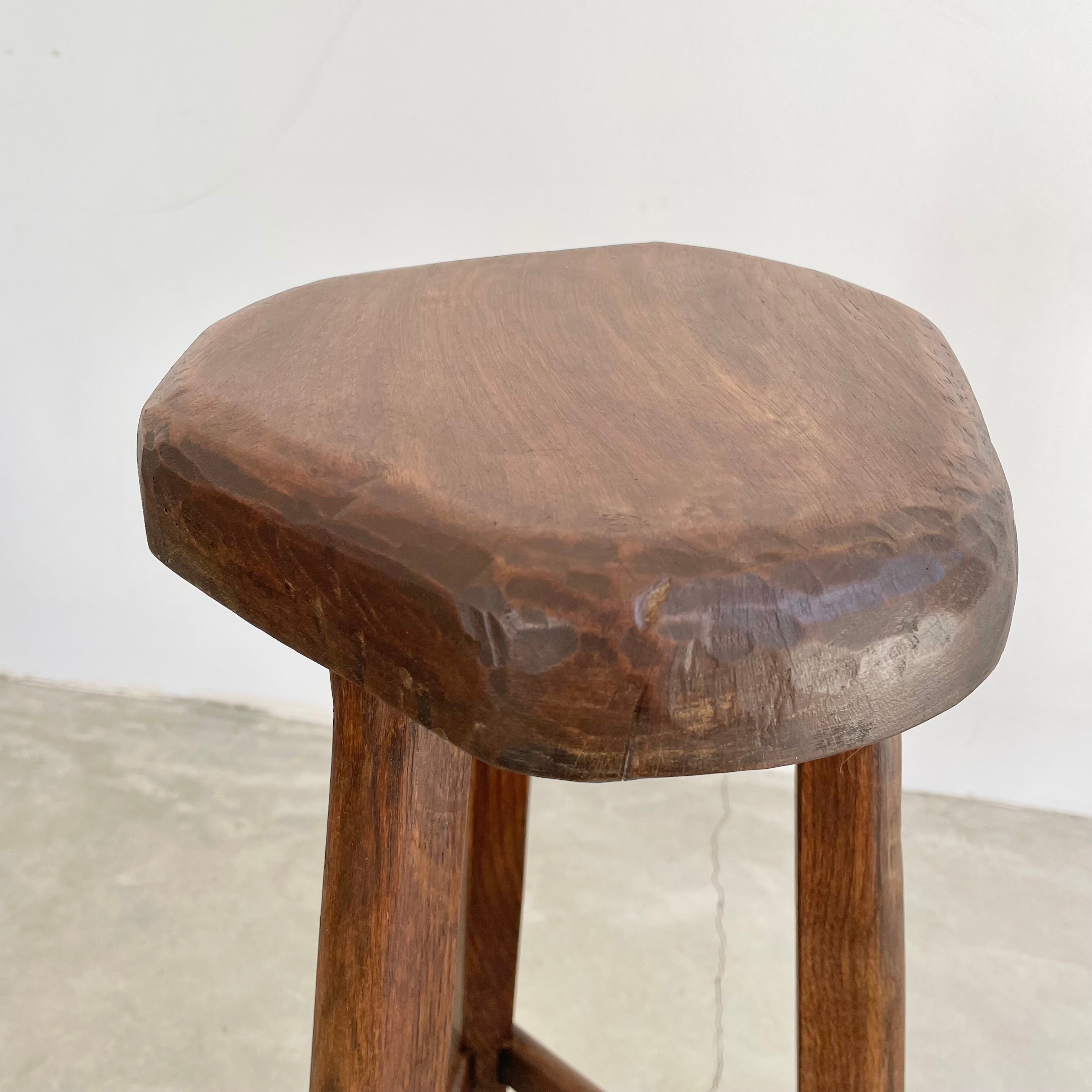 French White Stools, 1960s, Set of 6
