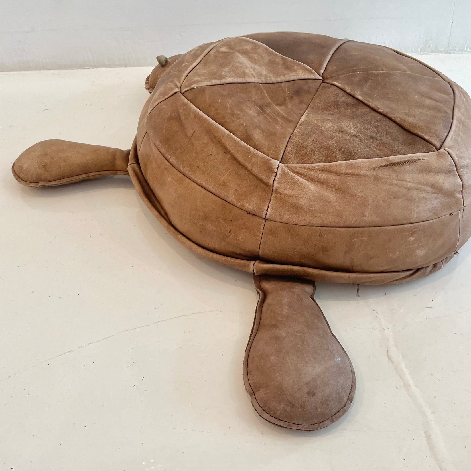 1960s De Sede Leather Turtle