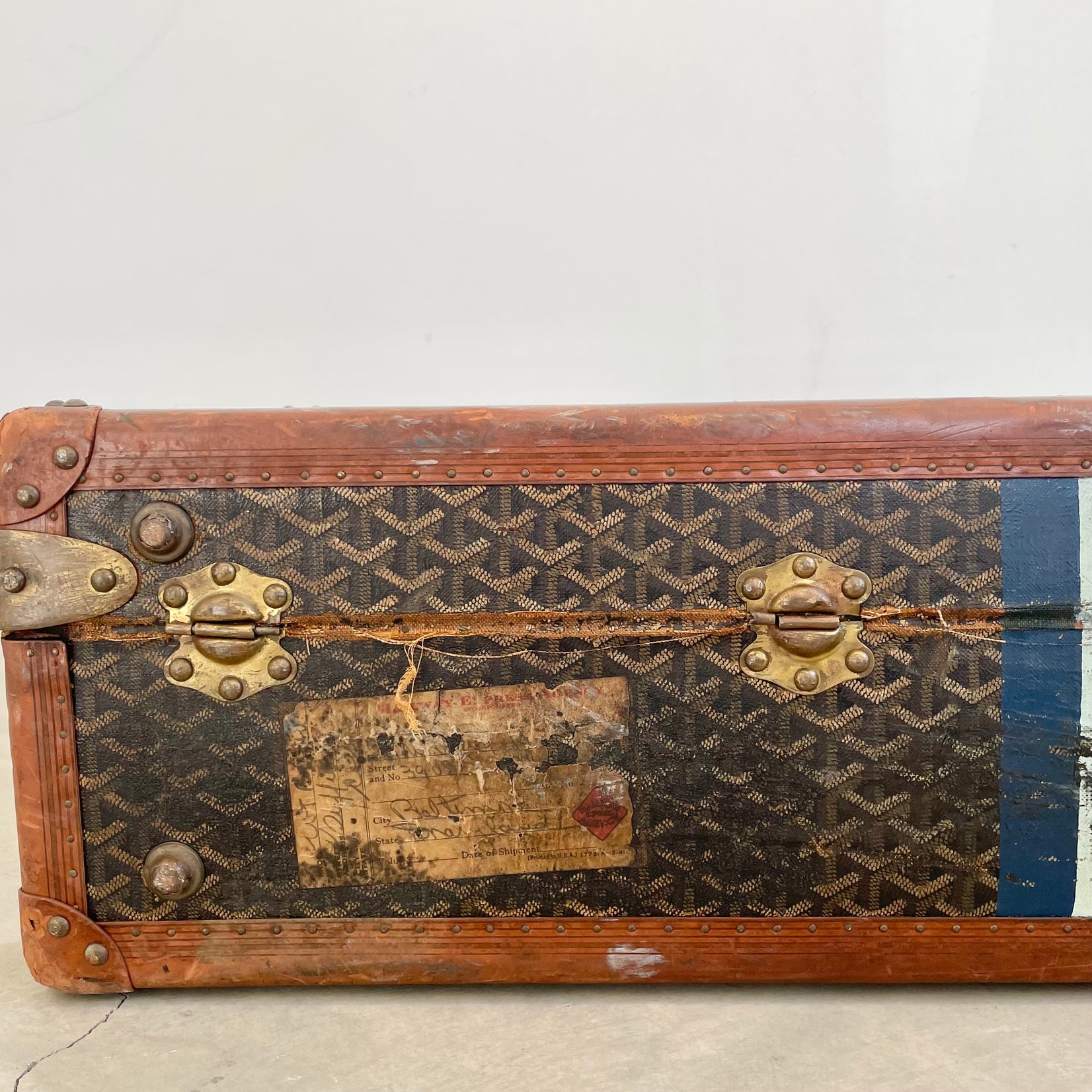 Goyard Trunk, 1940s France