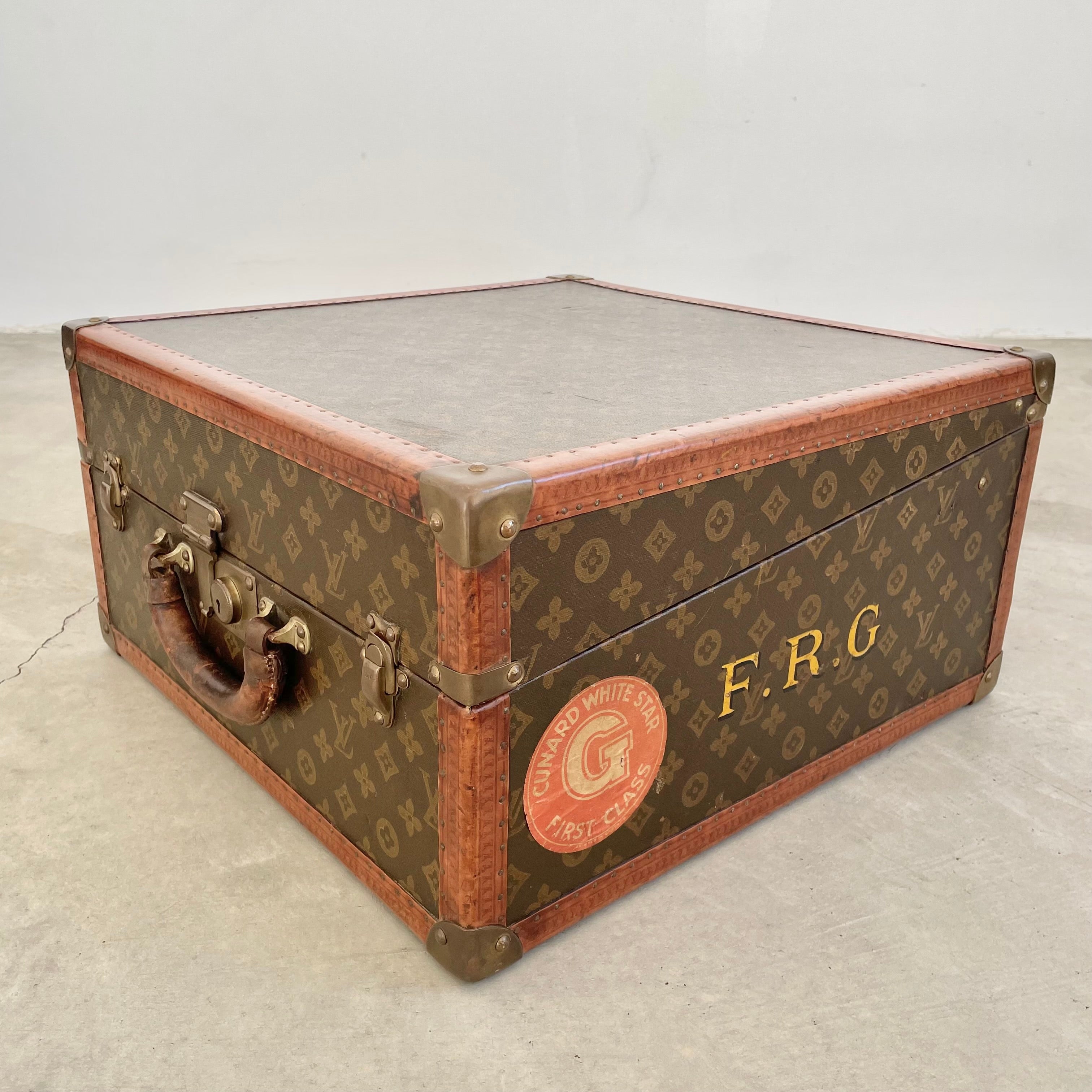 Extremely Rare Louis Vuitton Stokowski Trunk, circa 1940