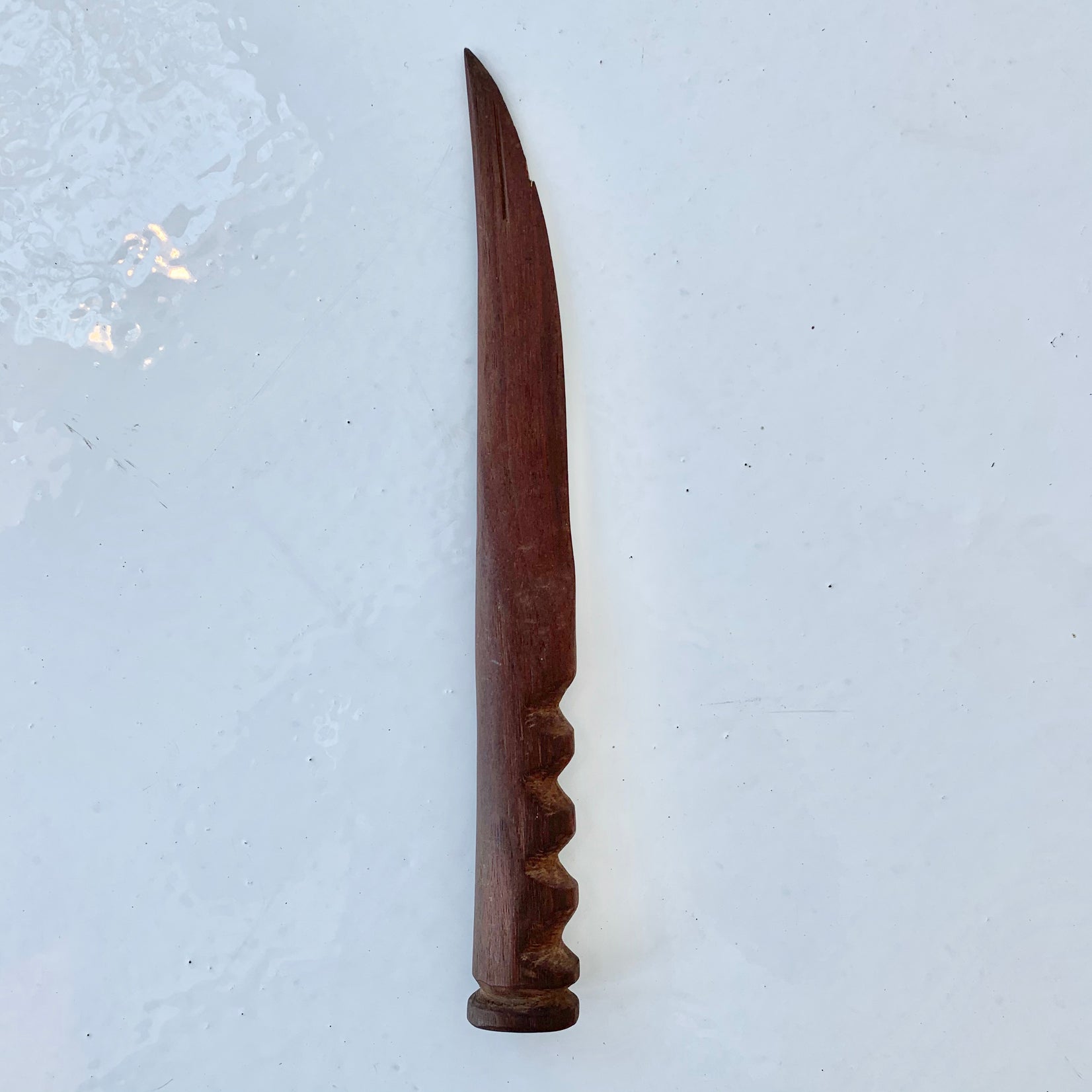 Hand Carved Wood Knife