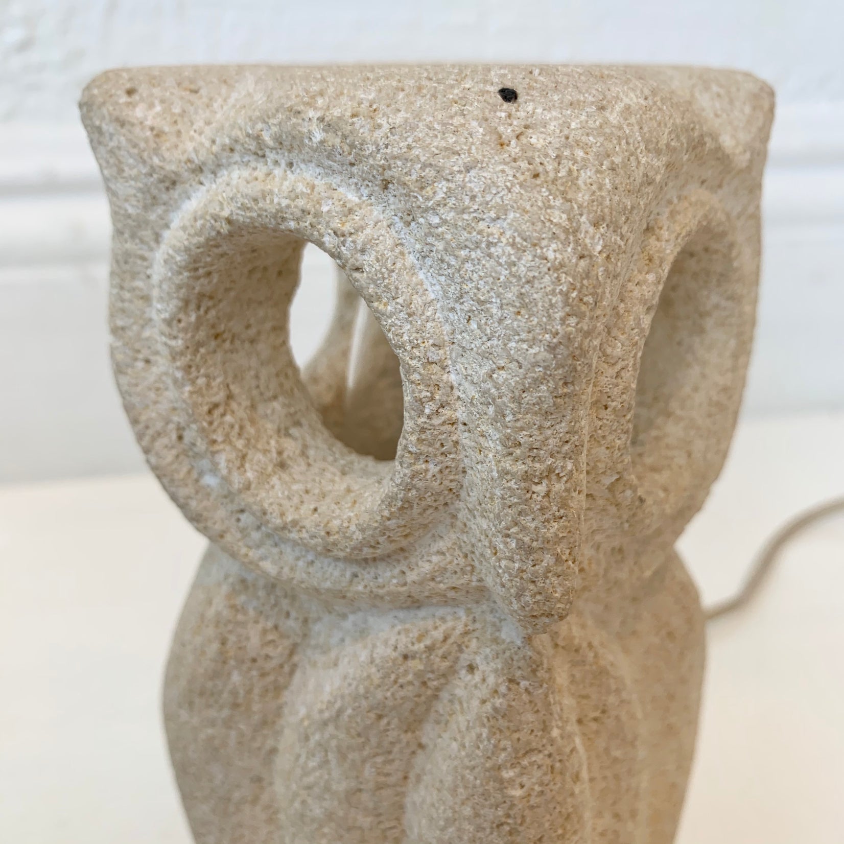 Albert Tormos Stone Owl Lamp