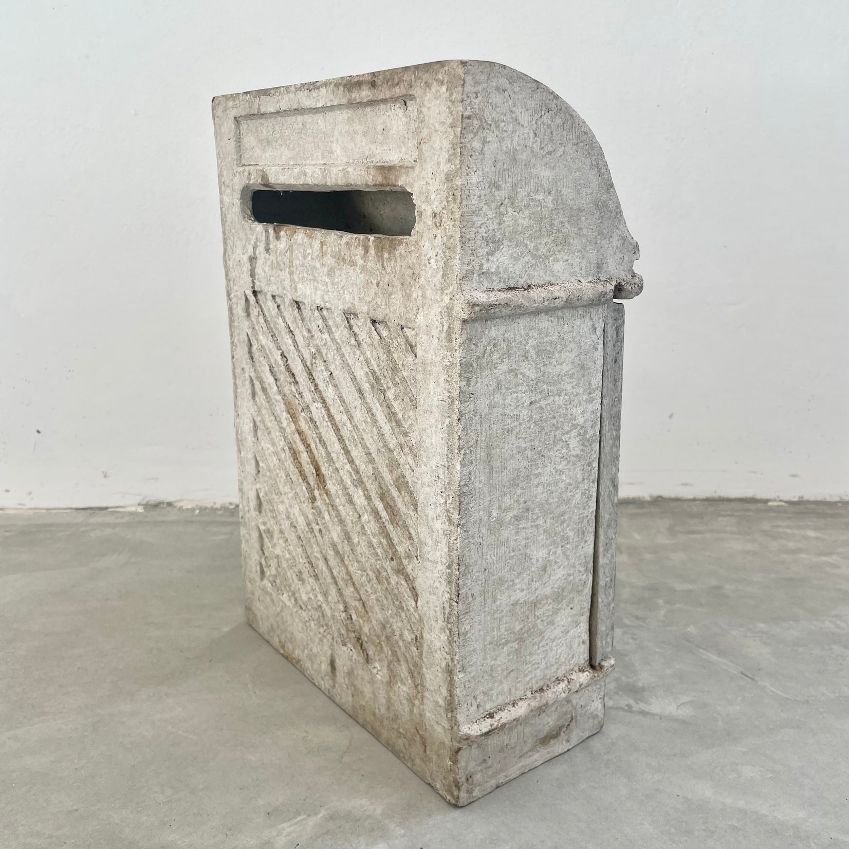 Willy Guhl Concrete Mailbox, 1960s Switzerland