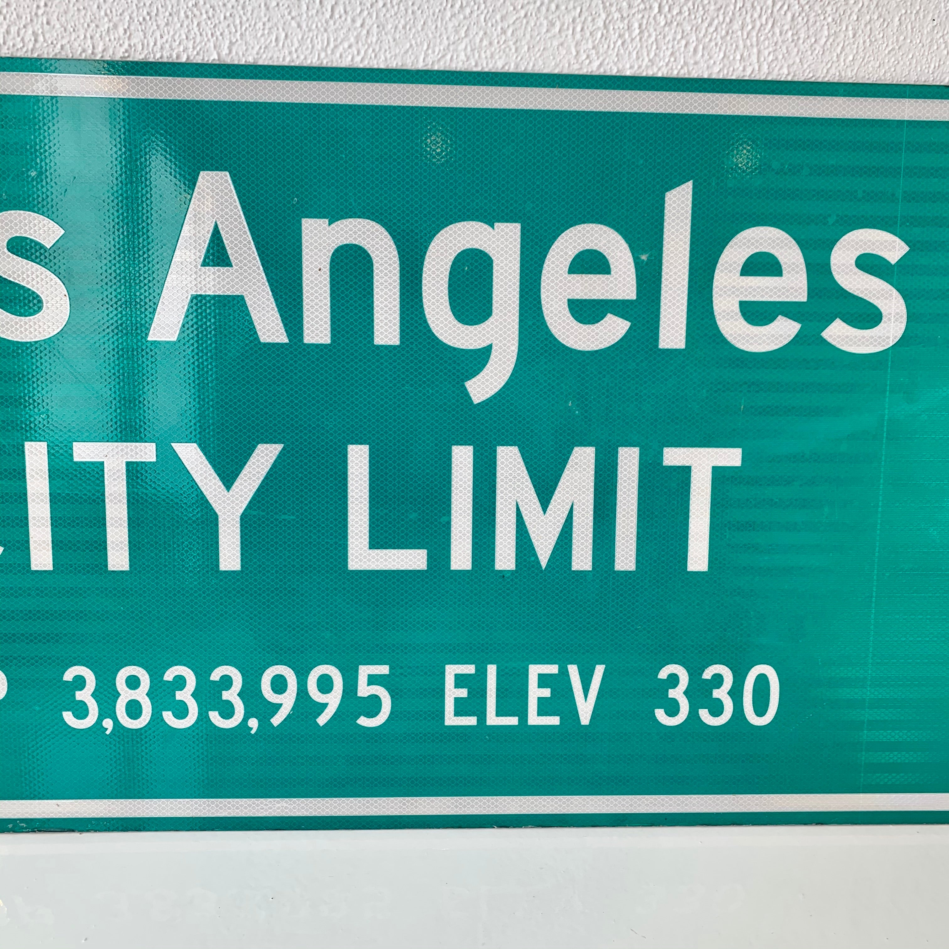 CITY OF LOS ANGELES看板 CITY OF LOS ANGELES看板 Los Angeles Freeway City Limit Sign