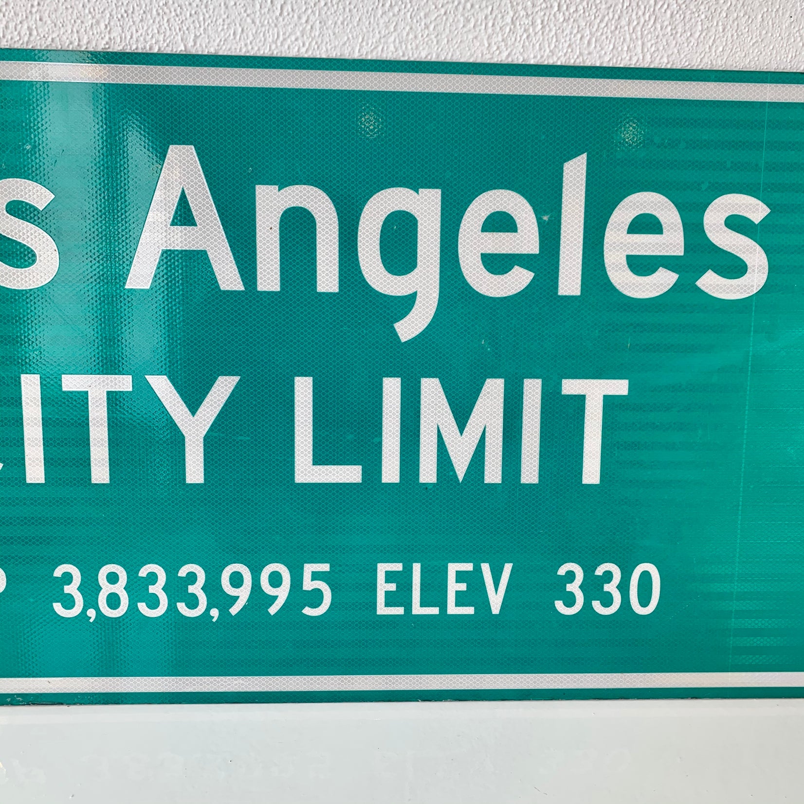 Los Angeles Freeway City Limit Sign