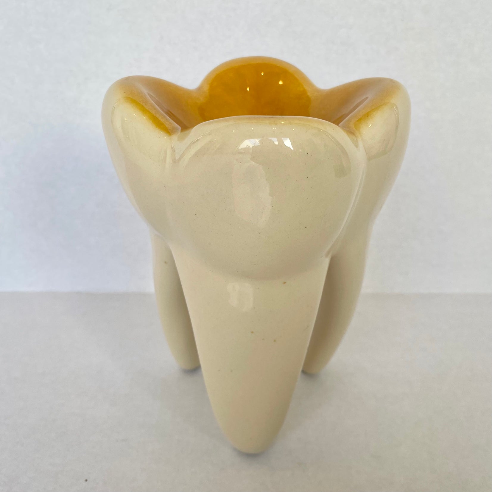 Giant Ceramic Tooth Catchall, 1950s France