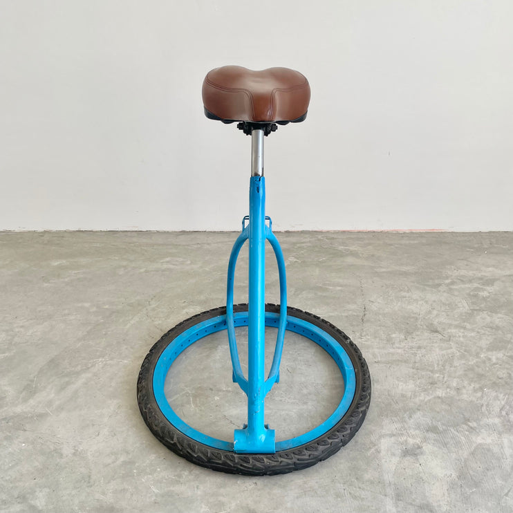 Folk Art Bicycle Stool, 1980s France