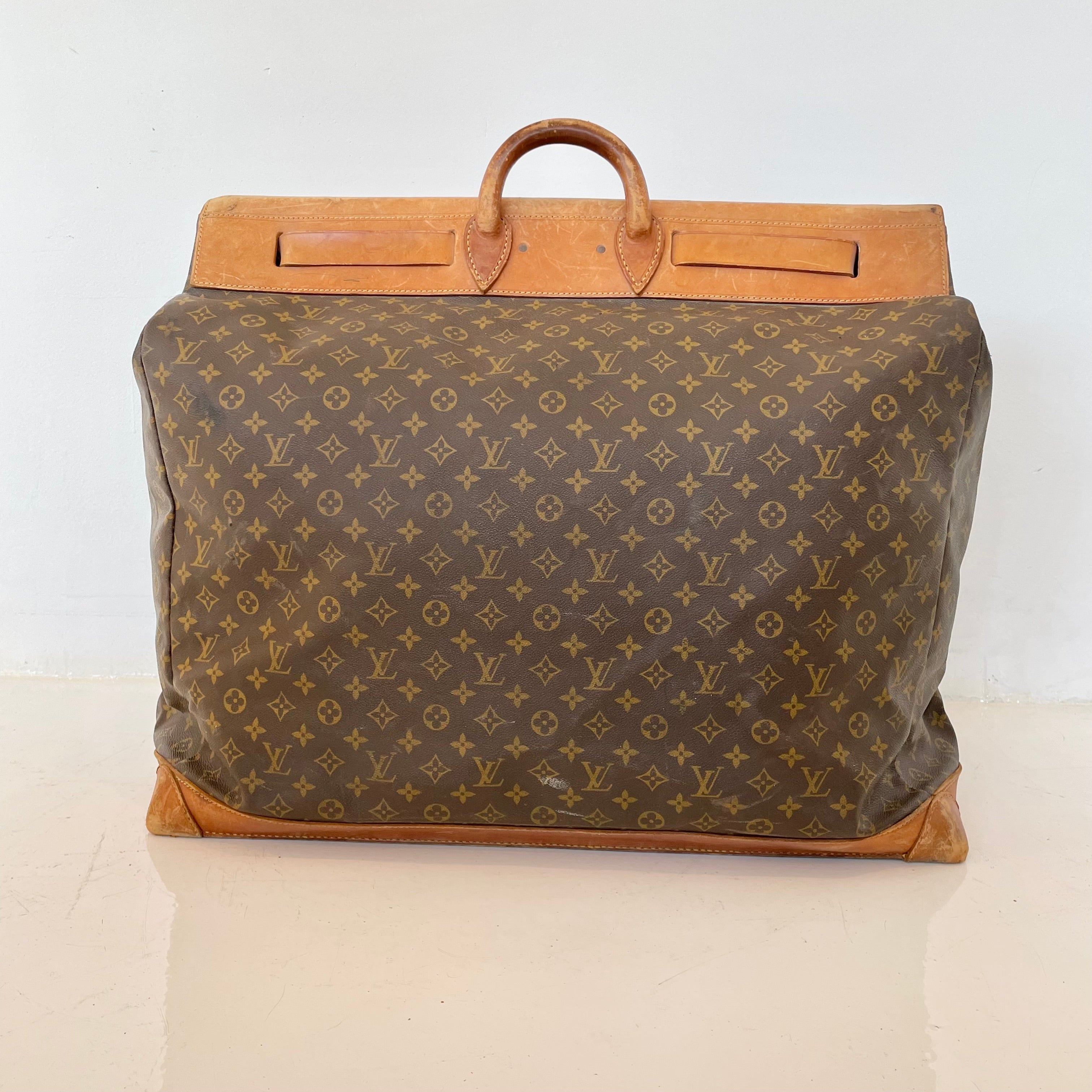 Vintage Louis Vuitton Duffle Bag - 1970's Large Louis Vuitton Travel Bag