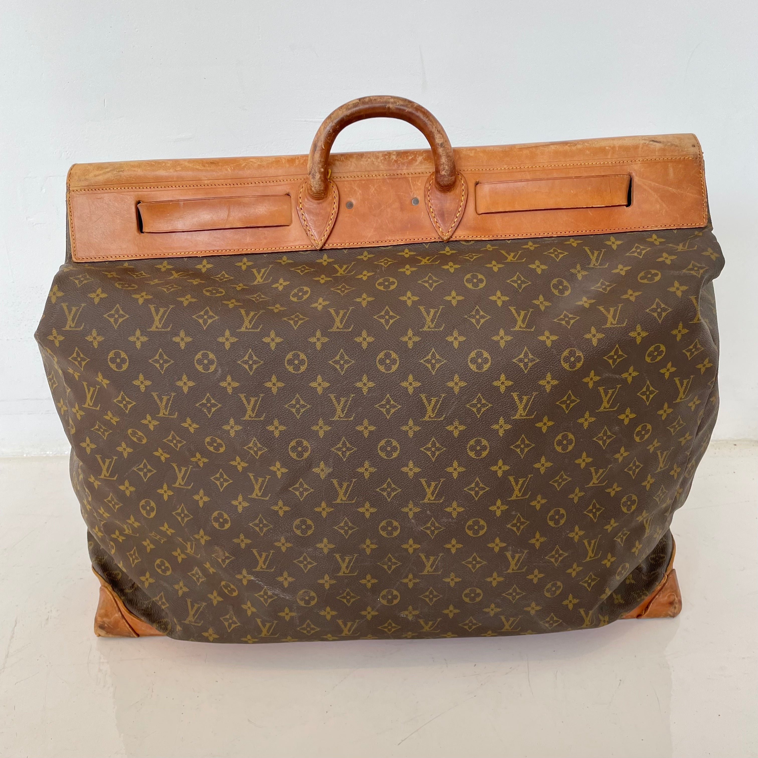 Louis Vuitton by French Company Classic Monogram Canvas Steamer